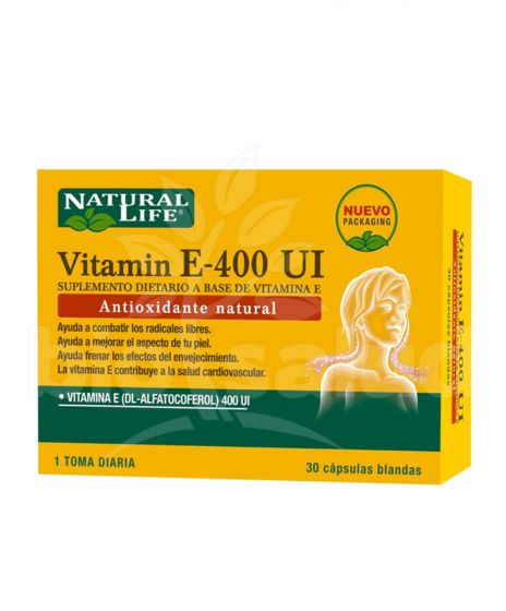 Vitamina E-capsulas . blandas x 30 