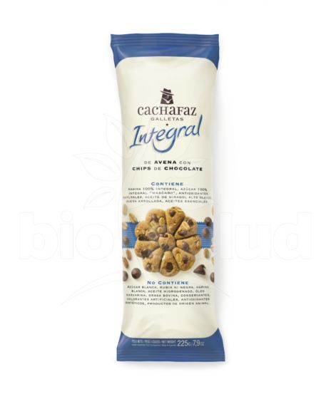 Galletas Integral con Chips x 225gr- Cachafaz