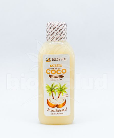 Aceite de Coco Neutro x 125 ml-God Bless You