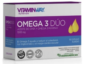 OMEGA 6  - DUO- x 10 cap blandas - VitaminWay 