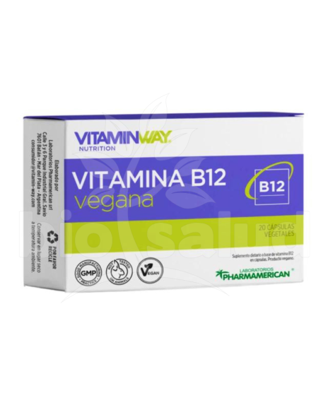 Vitamina B12  x 20 cap-Vitaminway