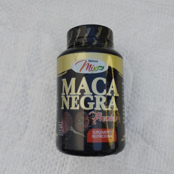 Maca Negra Premiun 500 mg  x 100 cap