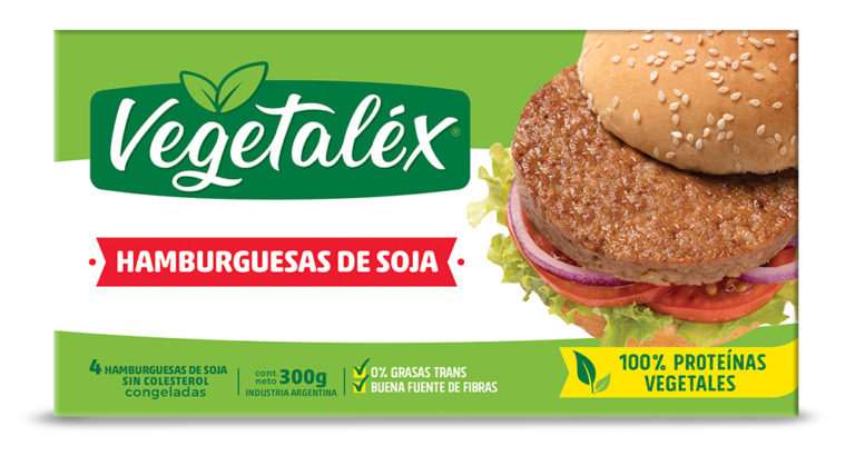 Hamburguesa de Soja x 4 unid.  - Vegetalex