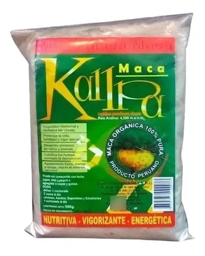 Maca Rubia Peruana En Polvo  x  500g 