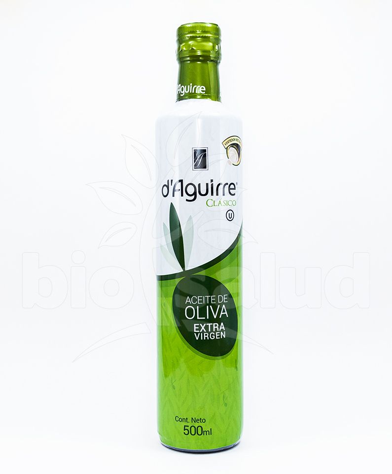 Aceite de Oliva Extra Virgen x 500mL-  D'aguirre<br>