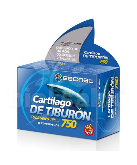 Cartilago de Tiburon-  x 30 comp-Geonat