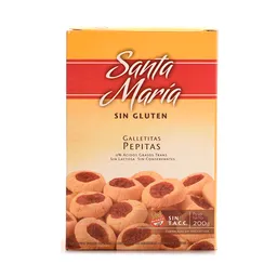 Galletas  PEPITAS - Santa Maria - SIN TACC-SIN LACTOSA 