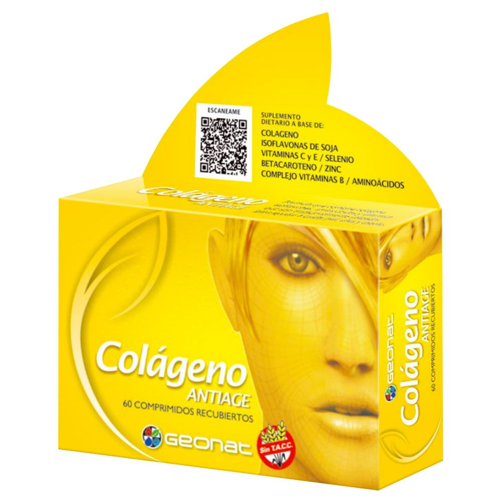 Colageno Antiage - Geonat 60comp