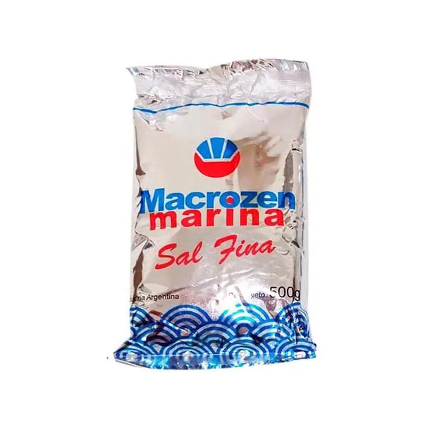 Sal Marina Fina x 500 grs Macrozen