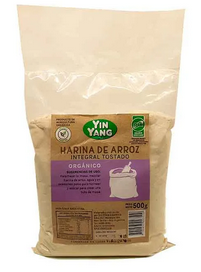 Harina de arroz integral tostado - YIN YANG - sin tacc- x 500g