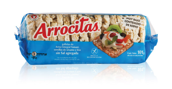 Arrocitas Galletas con bajo contenido de Sodio<br>