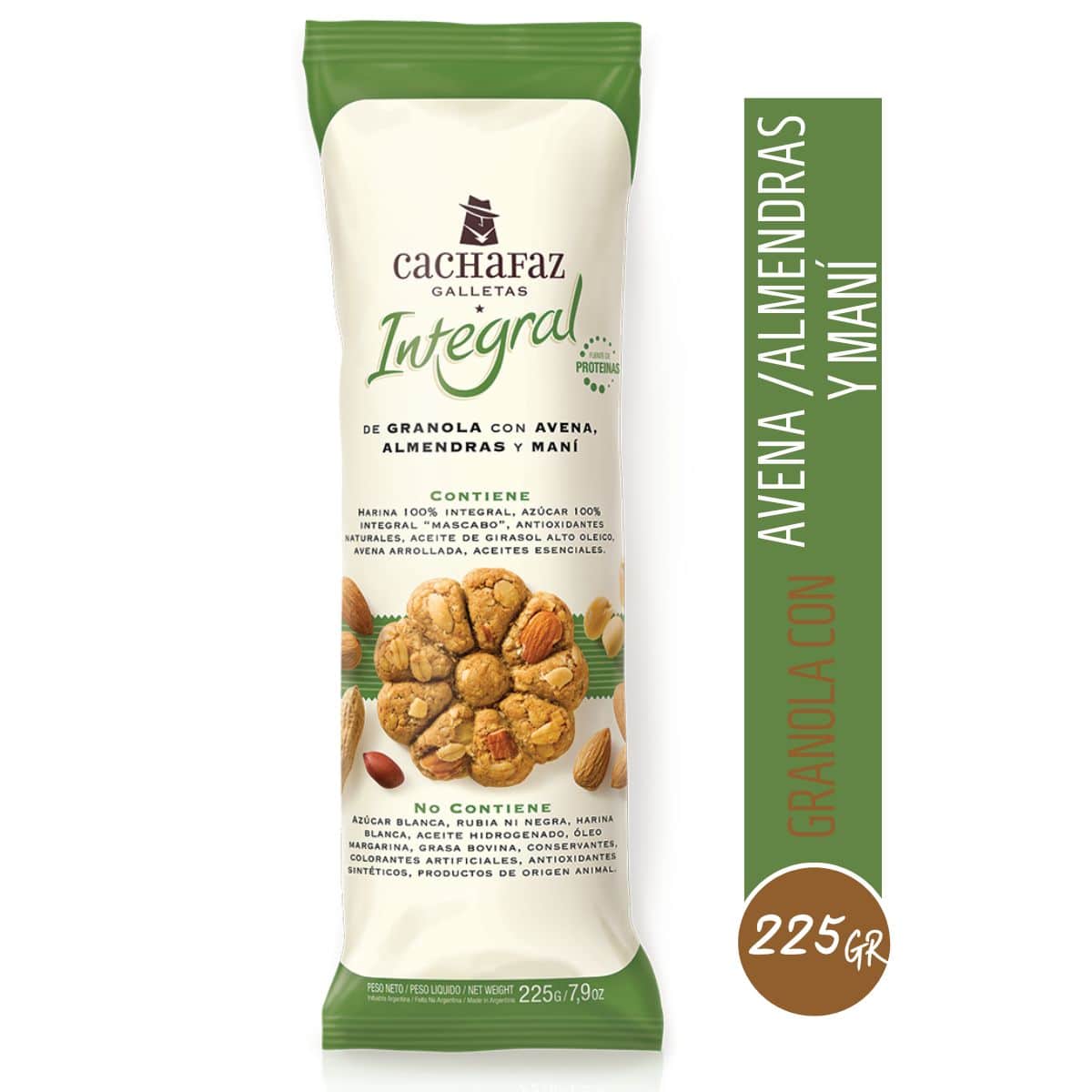 Galletas Integrales  x 225 gr - Cachafaz