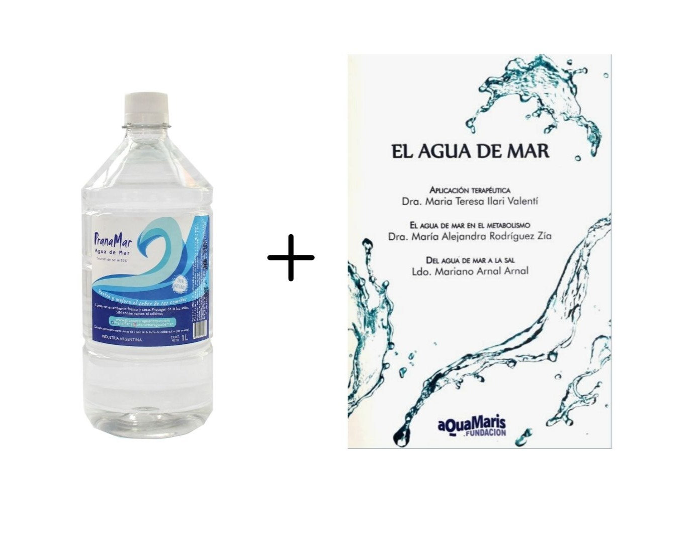 Agua der Mar x 1 litro  - PRANAMAR