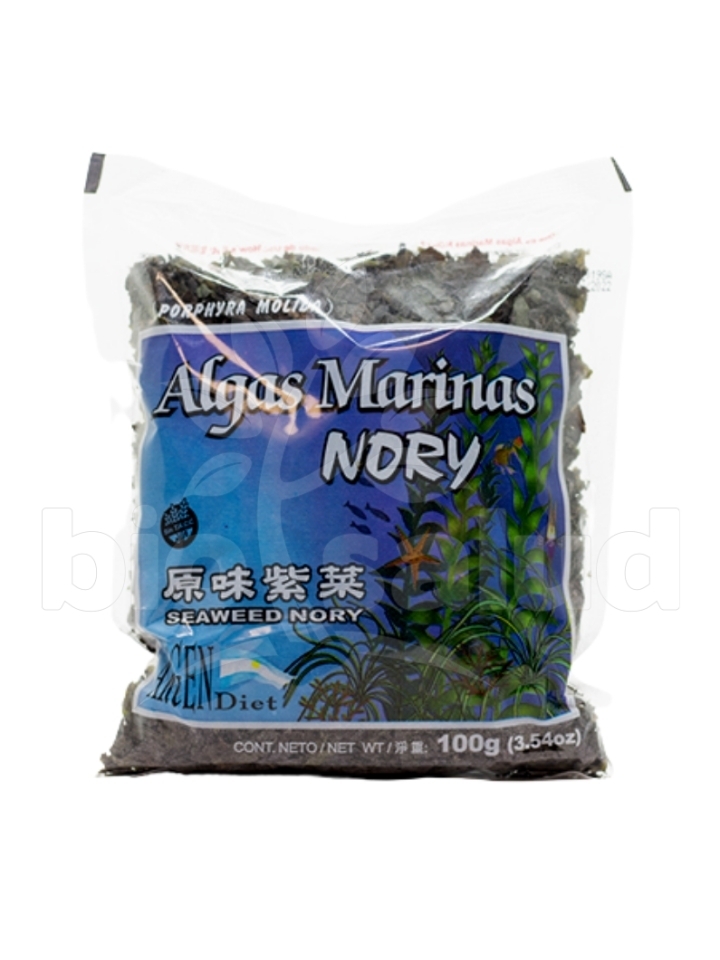 Algas Nori     Algas marinas nori.  Producto marca Argendiet   