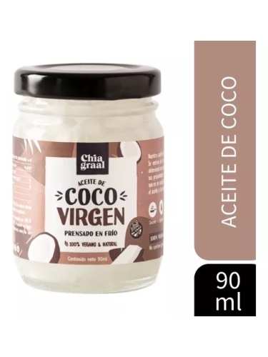 Aceite de Coco Virgen x 90ml - Chia Graal