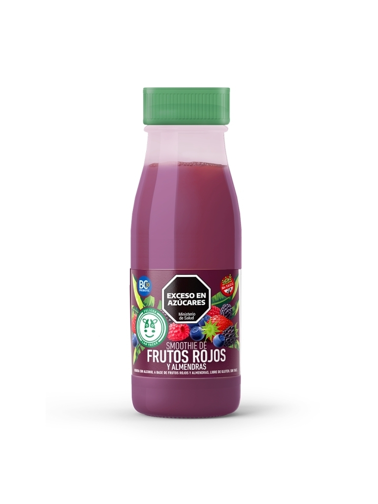 Smoothie Frutos Rojos x 200 ml -Felices las Vacas