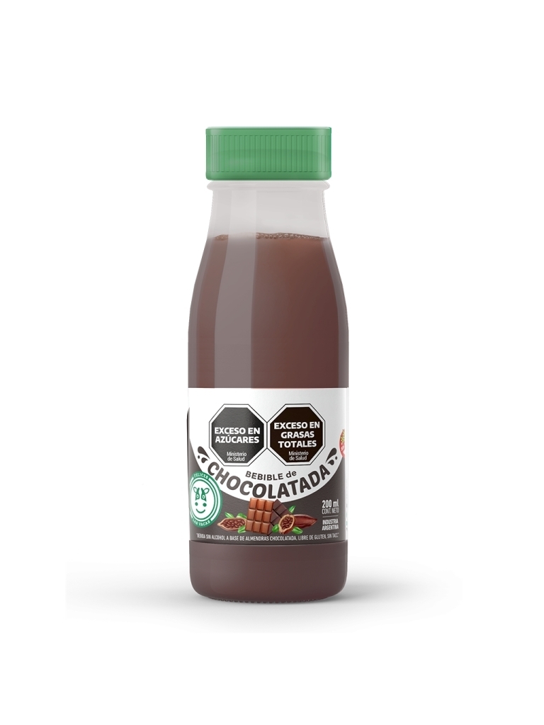 Leche Chocolatada de Almendra x 200 ml- Felices las Vacas