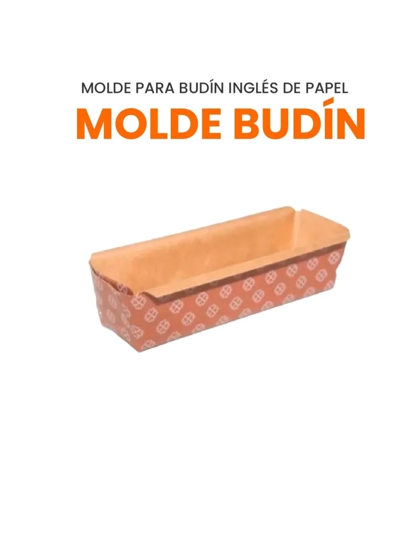 Molde para BUDIN de 250 grs