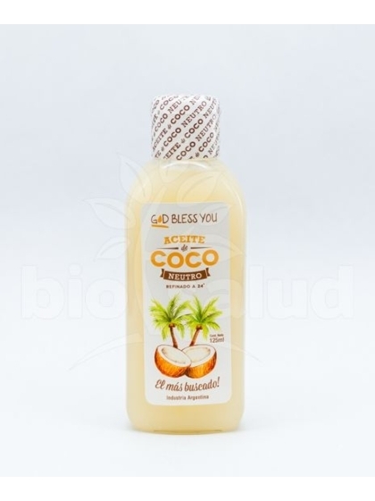 Aceite de Coco Neutro x 125 ml-God Bless You