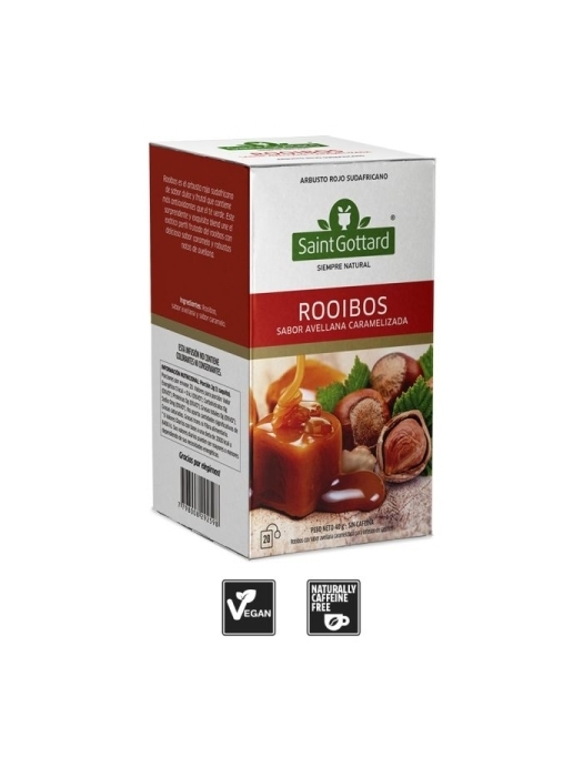 ROOIBOS sabor Avellana caramelizada-Saint Gottard