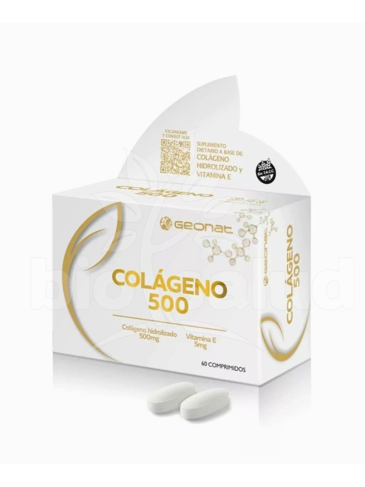 Colageno Hidrolizado 500 mg x 60c comp