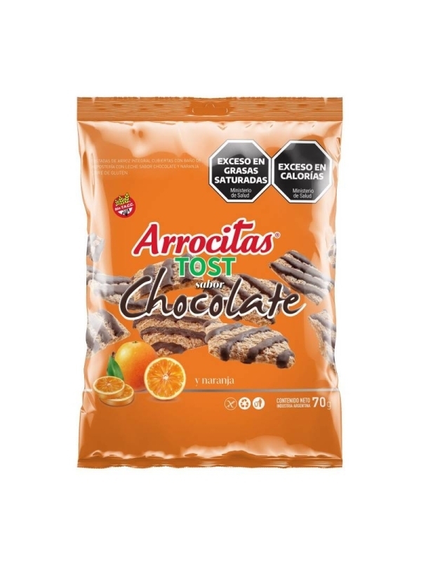 Arrocitas Choco + Naranja x70 gr. Cerealko