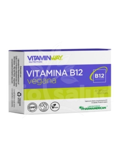 Vitamina B12  x 20 cap-Vitaminway