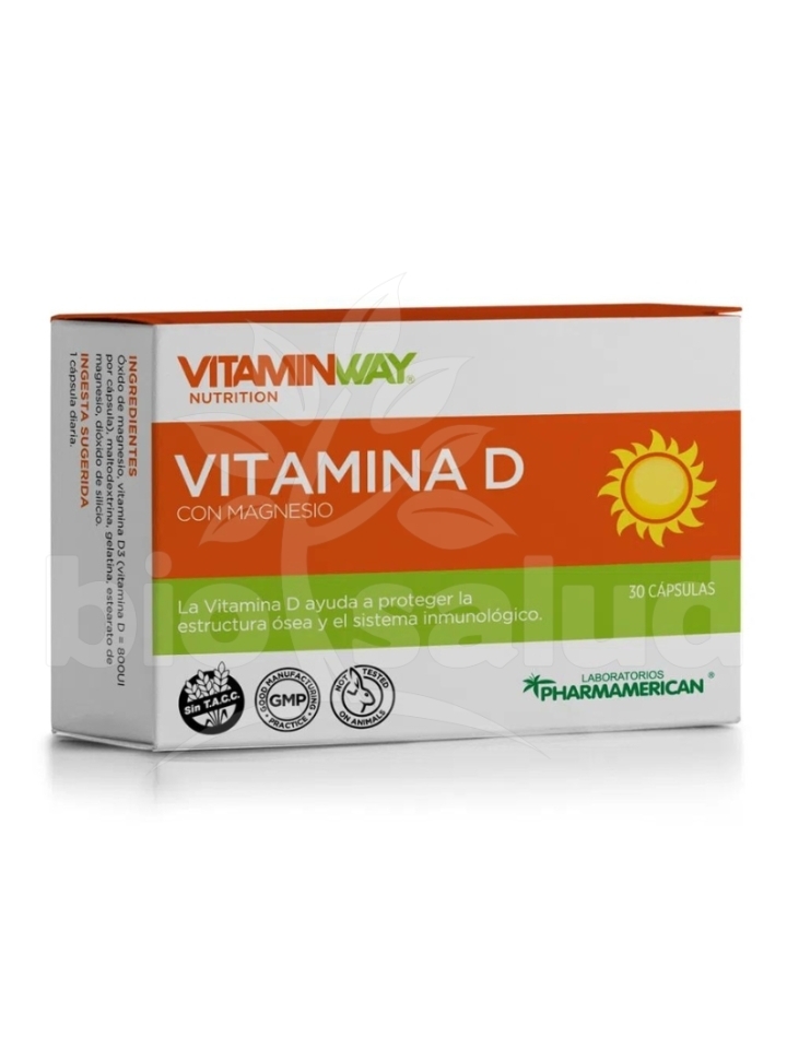 Vitamina D x 30 cap - Vitaminway