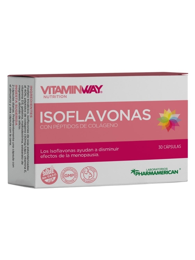 Isoflavonas de Soja x 30 cap - Vitaminway 