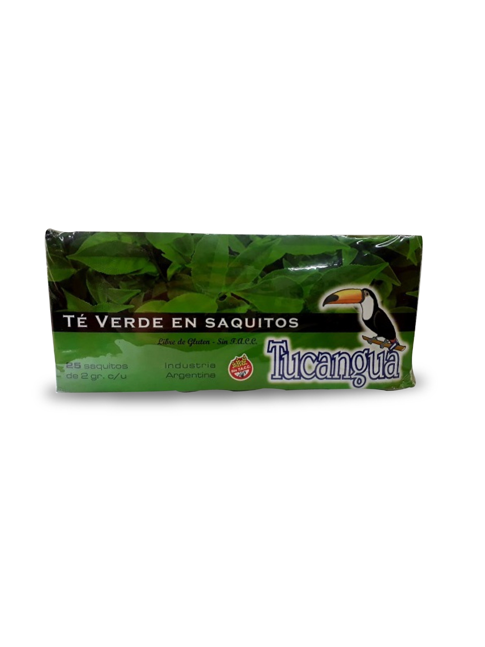 Té Verde x 25 Saquitos Tucanguá - Sin TACC