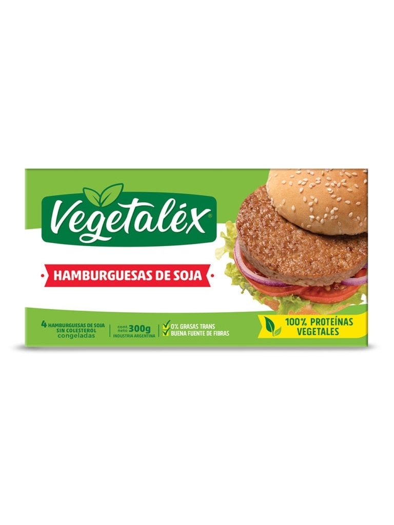 Hamburguesa de Soja x 4 unid.  - Vegetalex