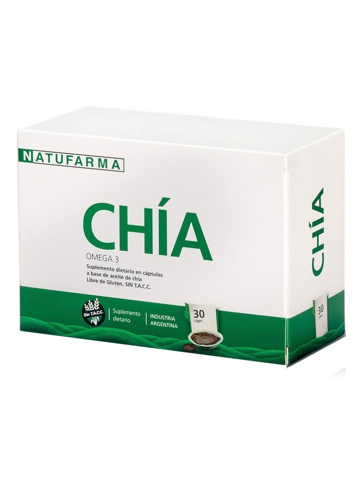 CHIA - OMEGA 3  x 30 capsulas  -NATUFARMA