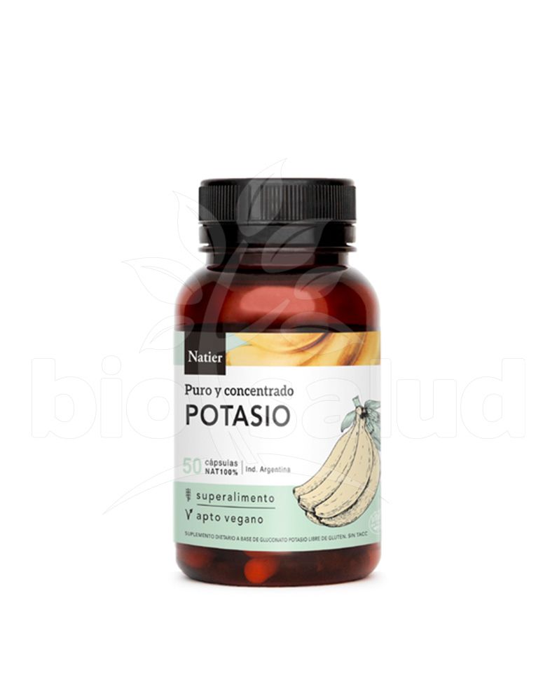 Potasio x 50cap - NATIER