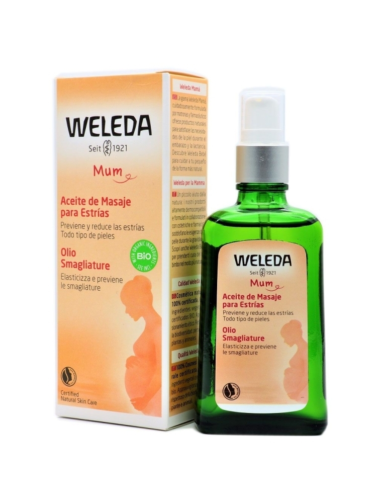 Weleda Mum Aceite de Masaje para Estrías 100 ml