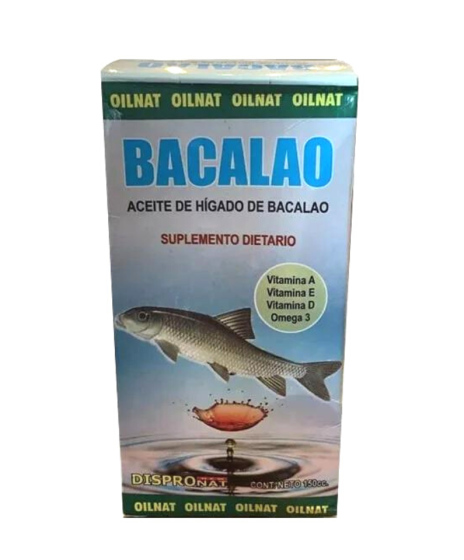 Aceite de Bacalao x 150ml -Disprona