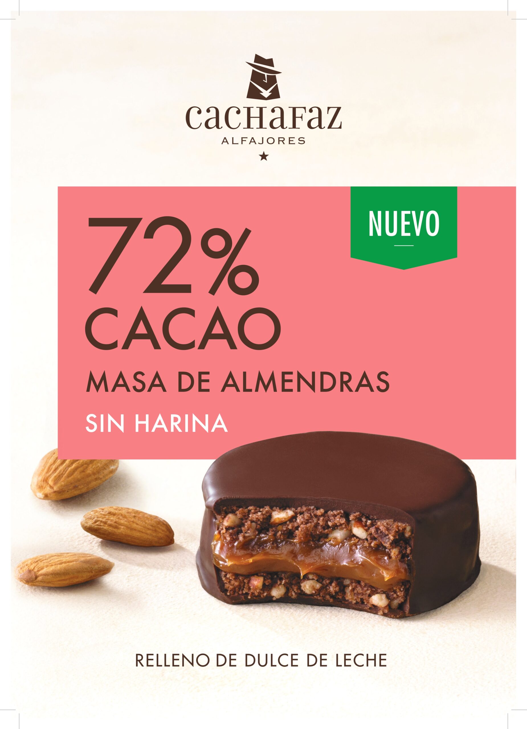 ALFAJOR KETO  - harina Almendra -CACHAFAZ