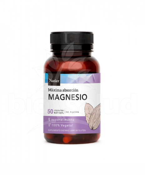 Magnesio Citrato x 50 cap NATIER