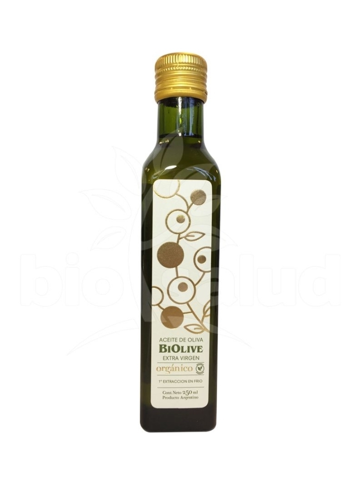 Aceite de Oliva Extra Virgen - Organico - Biolive x 250 ml