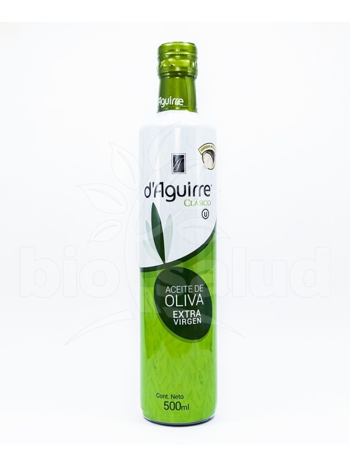 Aceite de Oliva Extra Virgen x 500mL-  D'aguirre<br>