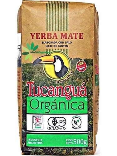 Yerba Mate TUCANGUA ORGANICA x 500 grs.