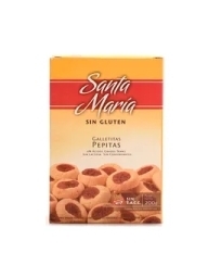 Galletas  PEPITAS - Santa Maria - SIN TACC-SIN LACTOSA 