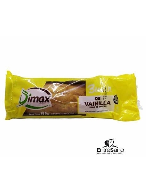 Budin  de Vainilla - DIMAX - Sin Tacc x 185 gr