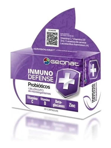 Probiotico Inmuno Defense x(30 Cápsulas) - Geonat