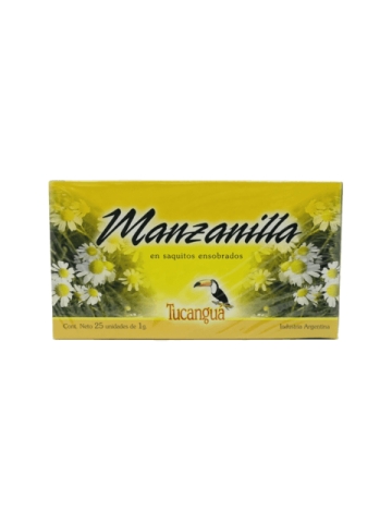 Te de MANZANILLA x 25 sobres- Tucangua