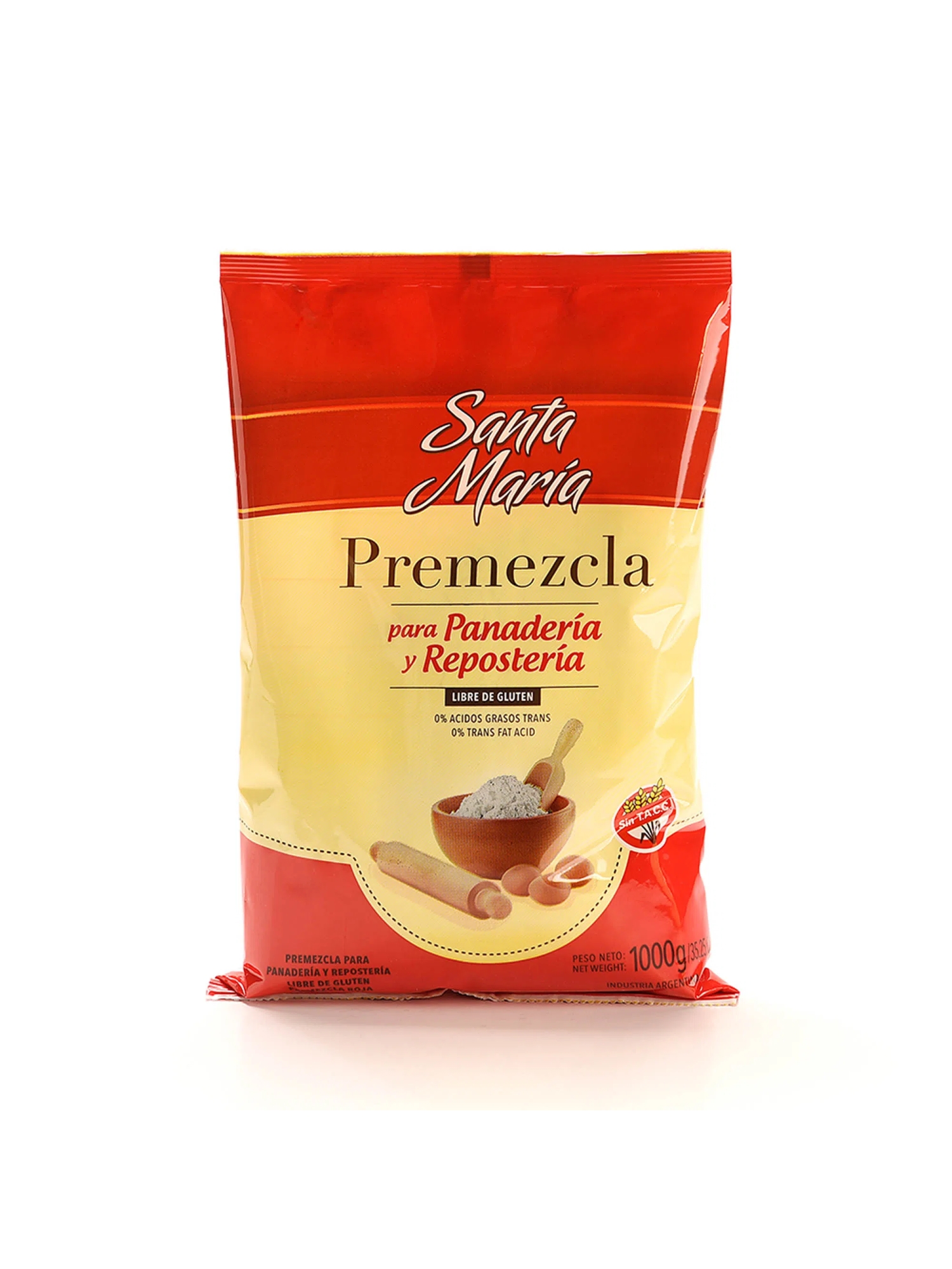 Premezcla para Panaderia y Resposteria - sin TACC- Santa Maria x 1000g