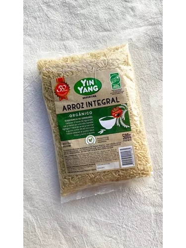 Arroz integral Organico- Yin Yang- sin TACC