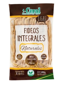 Fideos integrales naturales- Light- Ceral x 300g