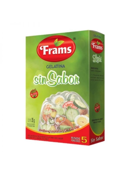 Gelatina sin Sabor- sin TACC-  Frams x 35g 