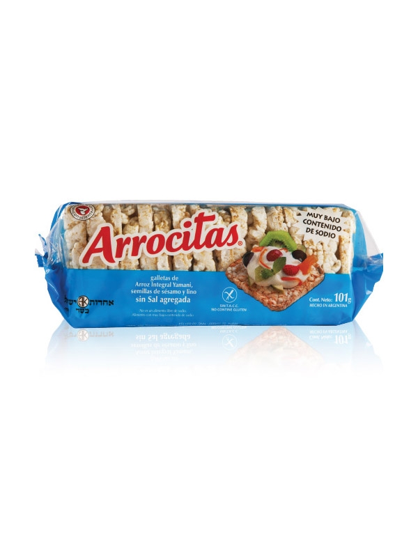 Arrocitas Galletas con bajo contenido de Sodio<br>