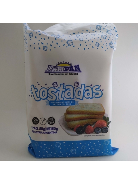 Tostadas Sin TACC - Intipan x 3PAQ x 50g